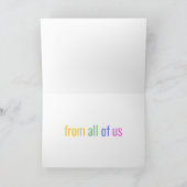 ハッピーバースデーすべての米国のクール誕生日 カード (内部)