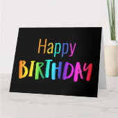 ハッピーバースデーすべての米国のクール誕生日 カード (正面)