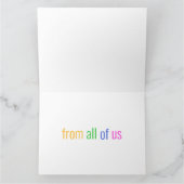 ハッピーバースデーすべての米国のクール誕生日 カード (内部)