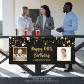 ハッピーバースデーその後の任意の年&今の写真 横断幕