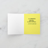 ハッピーバースデーだからパイナップルみたいに カード (内部)