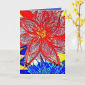 ハッピーバースデーだ！ カード (黄色い花)