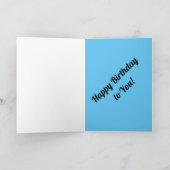 ハッピーバースデーだ！ カード (内部)