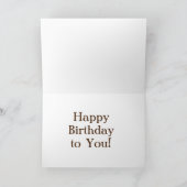 ハッピーバースデーだ！ カード (内部)