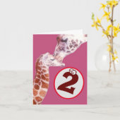 ハッピーバースデーだ！ カード (黄色い花)