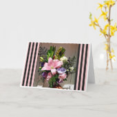 ハッピーバースデーだ！カード カード (黄色い花)