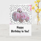 ハッピーバースデーだ!カード カード (黄色い花)