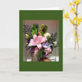 ハッピーバースデーだ!カード カード (黄色い花)