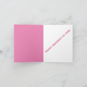 ハッピーバースデーだ！カード カード (内部)