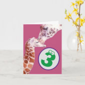 ハッピーバースデーだ！カード カード (黄色い花)