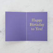 ハッピーバースデーだ!カード カード (内部)