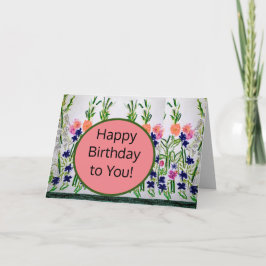 ハッピーバースデーだ！カード カード