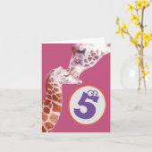 ハッピーバースデーだ！カード カード (黄色い花)