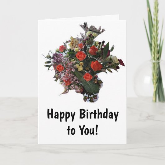 ハッピーバースデーだ！カード カード (正面)