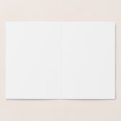 ハッピーバースデーだ！内空白の部 箔カード (内部)