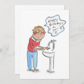 ハッピーバースデーだ! 招待状 (正面/裏面)