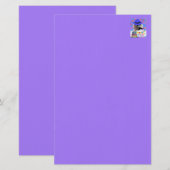 ハッピーバースデーで希望の文房具を作る 便箋 (正面/裏面)