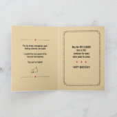 ハッピーバースデーで最も伝説の息子のすべてのタイムカード カード (内部)