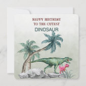 ハッピーバースデーで最も可愛い恐竜 (正面)