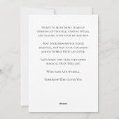 ハッピーバースデーで最悪の魔女!フラットシーズンカード シーズンカード (裏面)