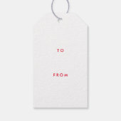 ハッピーバースデーとイチゴ ギフトタグ (裏面)