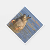 ハッピーバースデーとボトムズアップ スタンダードランチョンナプキン (角)