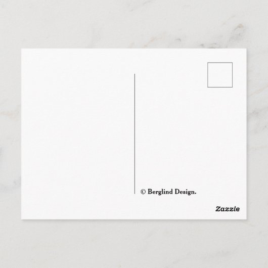 ハッピーバースデーとムームかわいらしピンクのバラフローラ愛 ポストカード (裏面)