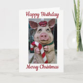 ***ハッピーバースデーとメリークリスマス***特別U シーズンカード (正面)
