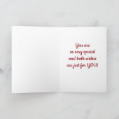 ***ハッピーバースデーとメリークリスマス***特別U シーズンカード (内部)