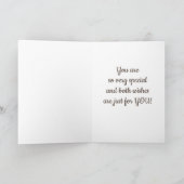 ***ハッピーバースデーとメリークリスマス***特別U シーズンカード (内部)