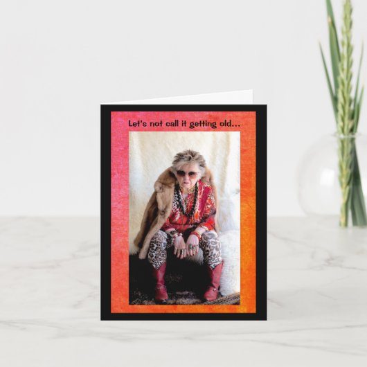 ハッピーバースデーと保証期間の延長 カード (正面)