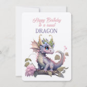 ハッピーバースデーと甘龍 (正面)