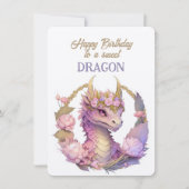 ハッピーバースデーと甘龍 (正面)