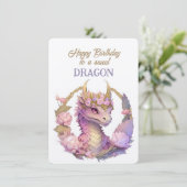 ハッピーバースデーと甘龍 (スタンド正面)