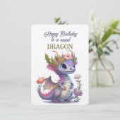 ハッピーバースデーと甘龍 (スタンド正面)