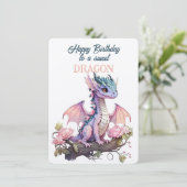 ハッピーバースデーと甘龍 (スタンド正面)