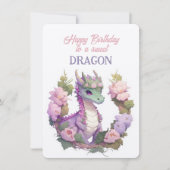 ハッピーバースデーと甘龍 (正面)