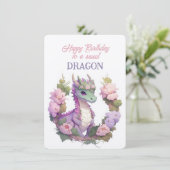 ハッピーバースデーと甘龍 (スタンド正面)