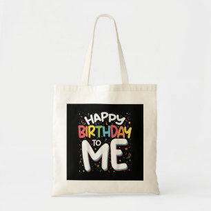 ハッピーバースデーと私のおもしろい誕生日パーティー トートバッグ
