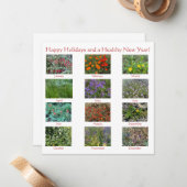 ハッピーバースデーと開花新年！ノートカード ノートカード (正面/裏面インサイチュ)