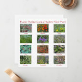 ハッピーバースデーと開花新年！ノートカード ノートカード (正面/裏面インサイチュ)