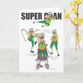 ハッピーバースデーによってすごいGran カード (黄色い花)