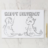 ハッピーバースデーぬり龍 ペーパーパッド (インサイチュ)