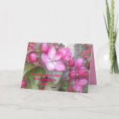 ハッピーバースデーのいとこカード カード (裏面)