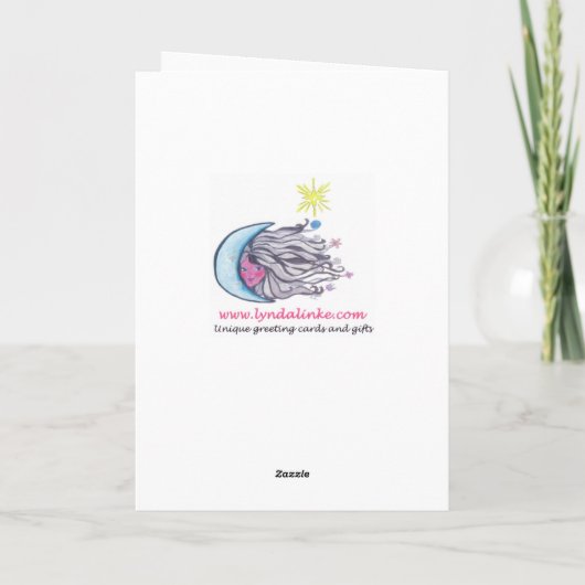 ハッピーバースデーのお母さんの幼年期の記憶 カード (裏面)