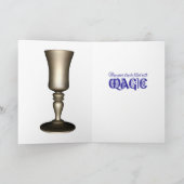 ハッピーバースデーのお母さんの異教のな挨拶状 カード (内部)