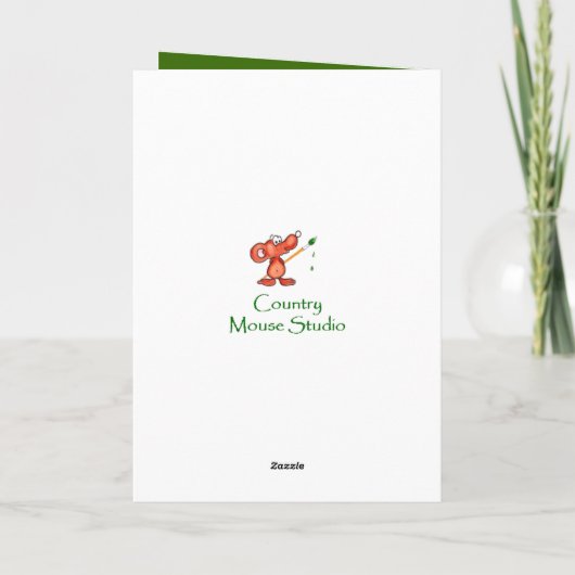 ハッピーバースデーのお母さんの《鳥》アメリカゴガラ、鳥及びレース カード (裏面)