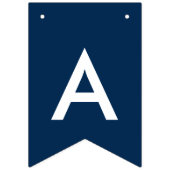 ハッピーバースデーのお祝い色文字 バンティングフラッグ (第3の旗)