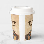 ハッピーバースデーのぞき犬 紙コップ (右)