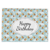 ハッピーバースデーのまわりに ラージペーパーバッグ (裏面)